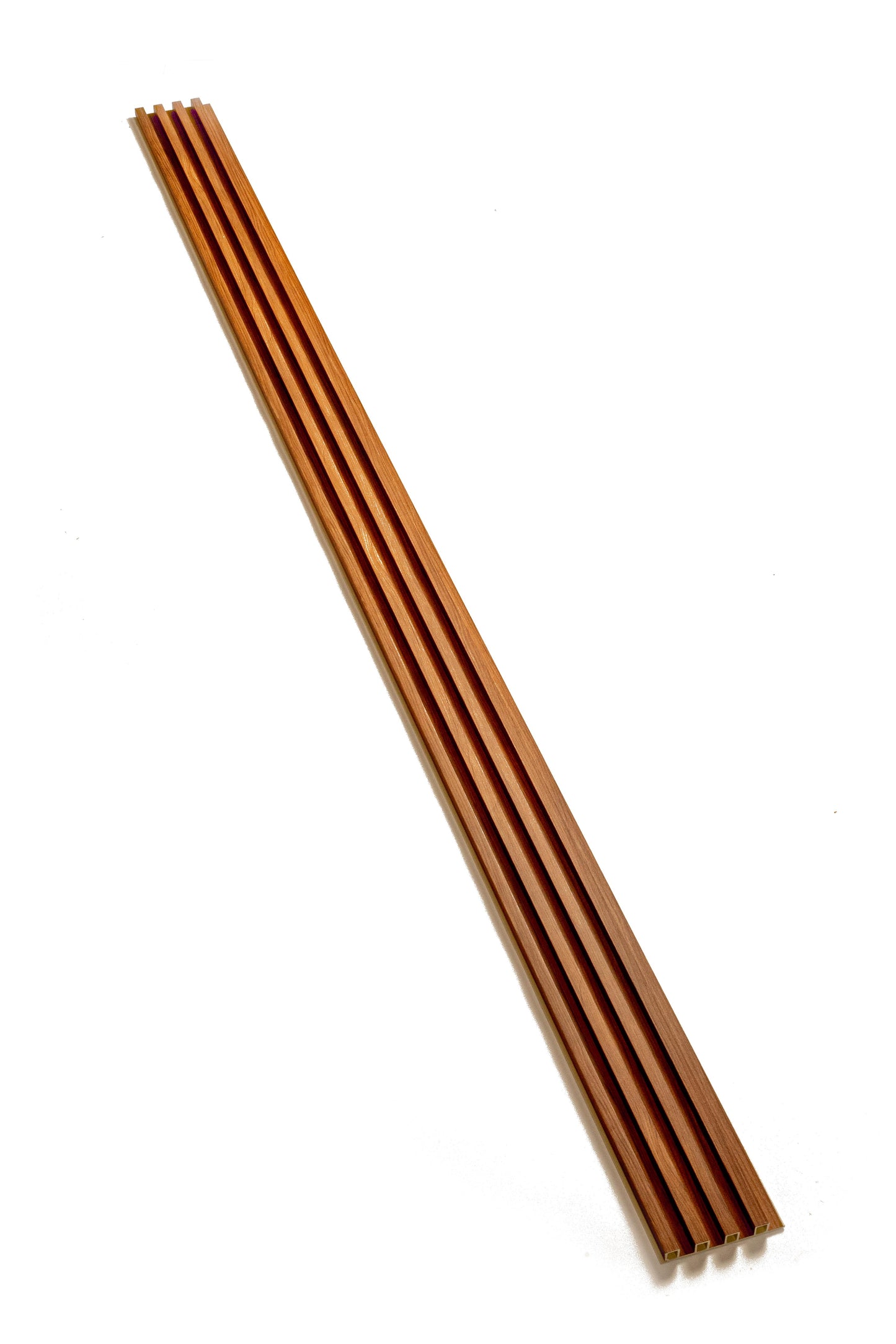Brown Oak Fluted Panel (9' x 6")