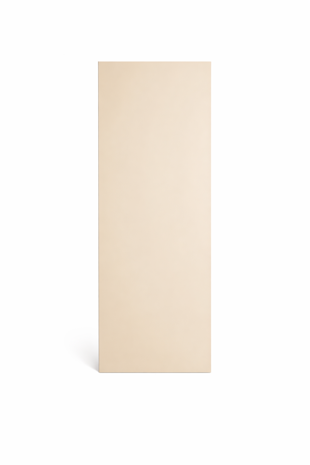 Smooth Beige Flat Board (9' x 2') – Slat Panel Wall