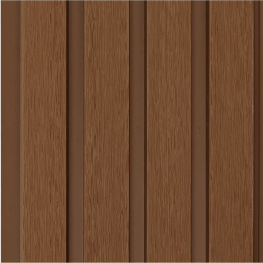 Dark Walnut Outdoor Cladding Sample