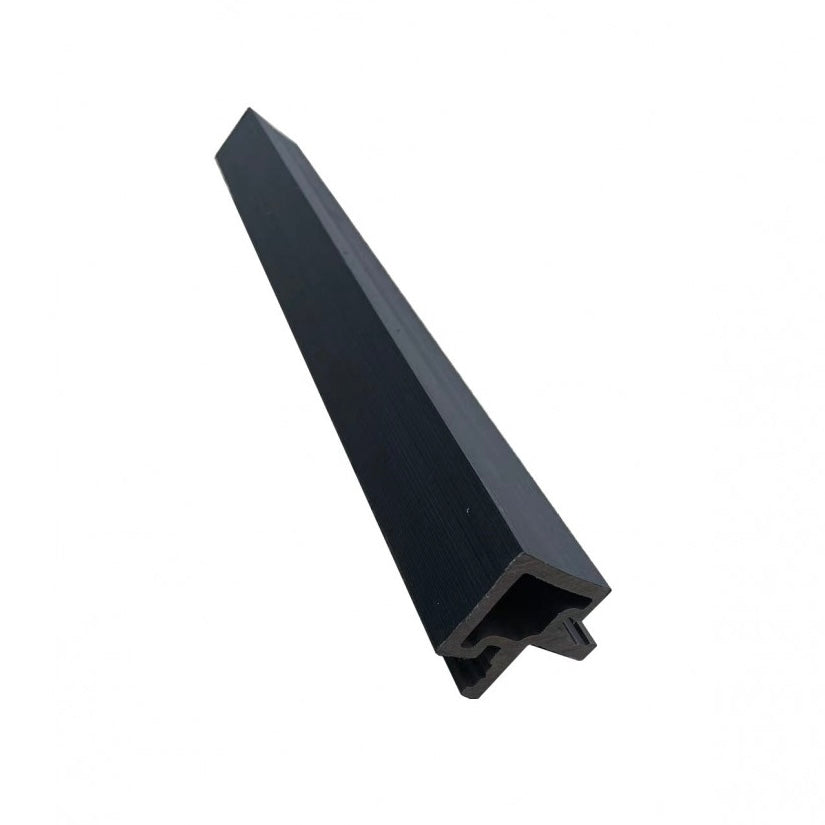 Cladding Caps Outdoor Cladding Corner Cap (9.5’) – Slat Panel Wall
